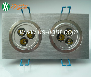 LED Deckenleuchte, 6WLED Downlights, Beleuchtung