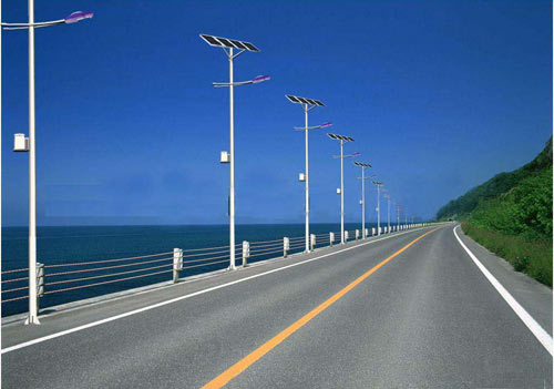 Solarenergie - Straßenbeleuchtung