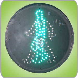 200 Green dynamische Fußgänger-Signalleuchte