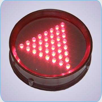 100mm LED Pixel Rohr rotes Dreieck
