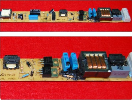 Ein ziehen, ziehen Sie den zweiten, ziehen drei Anschlüssen elektronischem Vorschaltgerät
