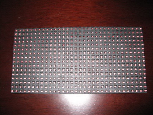 P10 Outdoor LED-Display-Modul einzelne rote