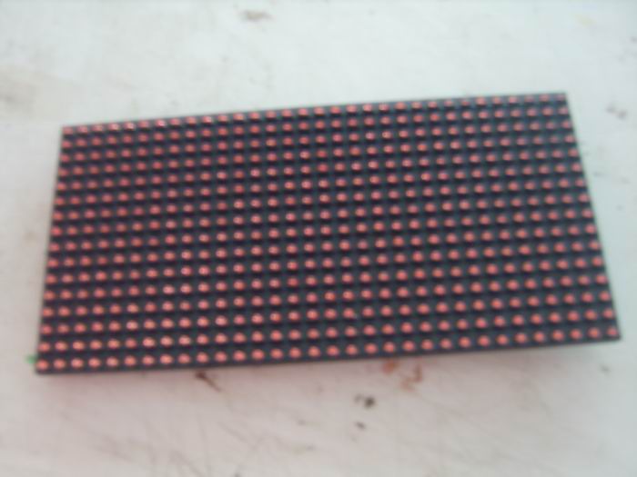 P10 Semi-Outdoor einzelne rote LED-Anzeige-Modul