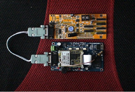 GSM Auto Touchscreen-Karte