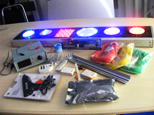 LED-Licht-Boxen umfangreiches Zubehör