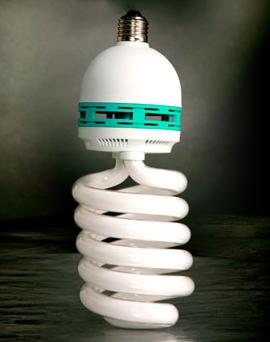 Spiral Energiesparlampe