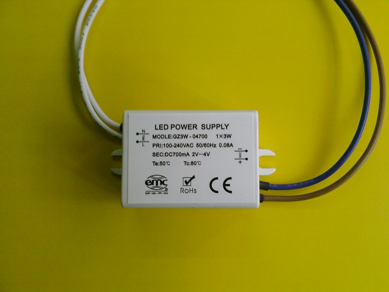 3W LED Konstantstromquelle Laufwerk Stromversorgung
