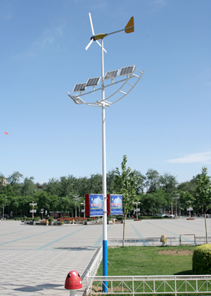 Multi-Lüfter Typ Wind-und Sonnenenergie Lichter