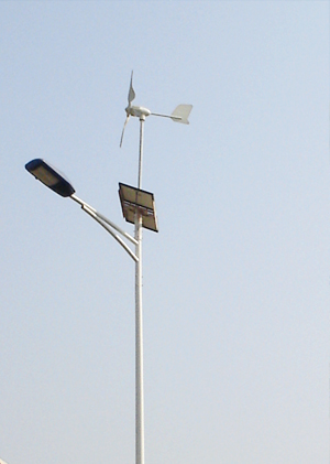 Propeller-Typ Wind-und Sonnenenergie Lichter