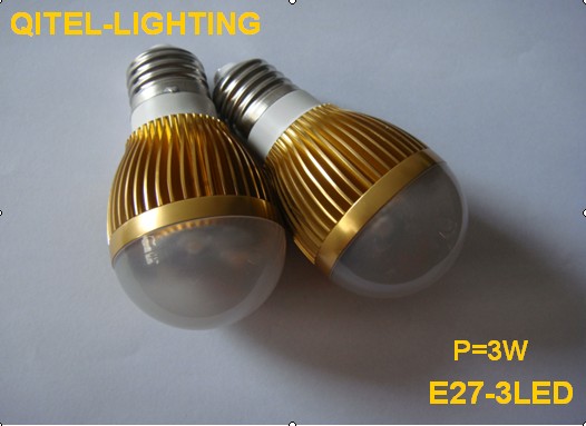 3W High Power LED Lampe LED-Leuchtmittel Energiesparlampen E27